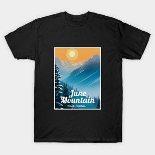 June Mountain California United States ski T-Shirt